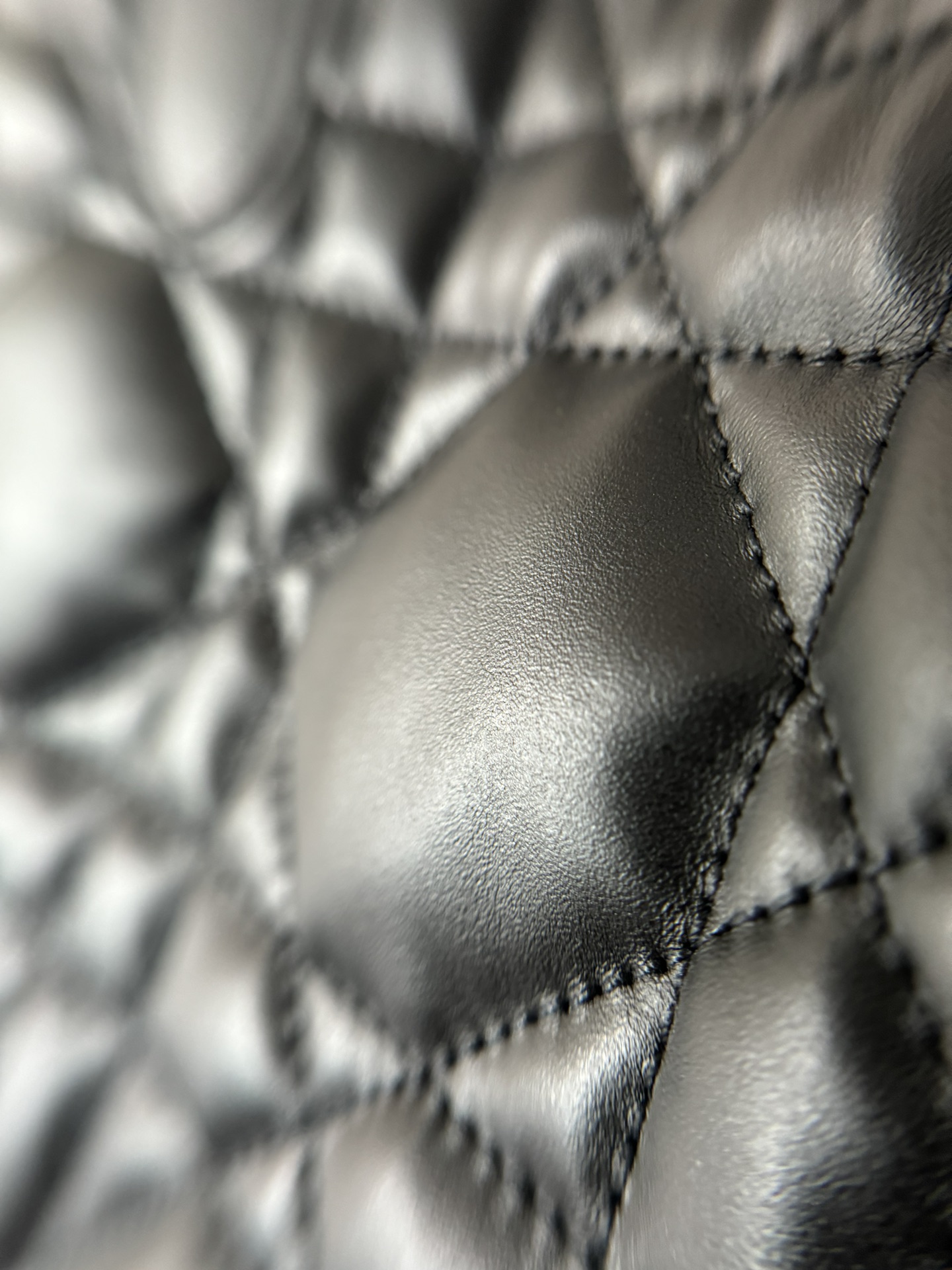 CHRISTIAN DIOR Medium Dior Toujours Bag,Black Macrocannage Calfskin