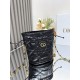 CHRISTIAN DIOR Miss Caro Mini Bucket Bag - Black Macrocannage CHRISTIAN DIOR Miss Caro Mini Bucket Bag - Black Macrocannage