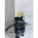 CHRISTIAN DIOR Miss Caro Mini Bucket Bag - Black Macrocannage CHRISTIAN DIOR Miss Caro Mini Bucket Bag - Black Macrocannage