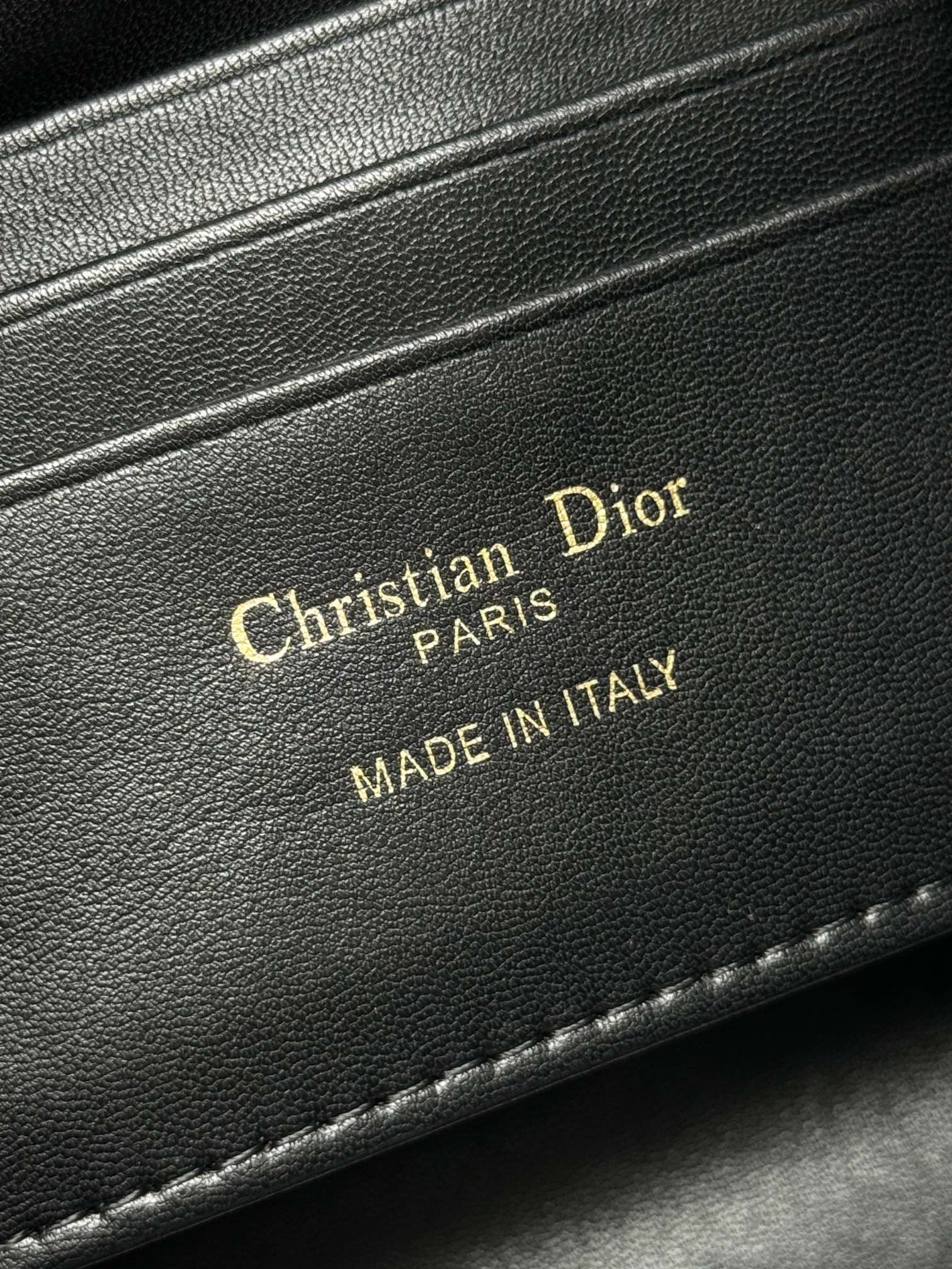 CHRISTIAN DIOR Miss Caro Mini Bucket Bag - Black Macrocannage CHRISTIAN DIOR Miss Caro Mini Bucket Bag - Black Macrocannage