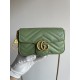 GUCCI GG Marmont shoulder bag, green