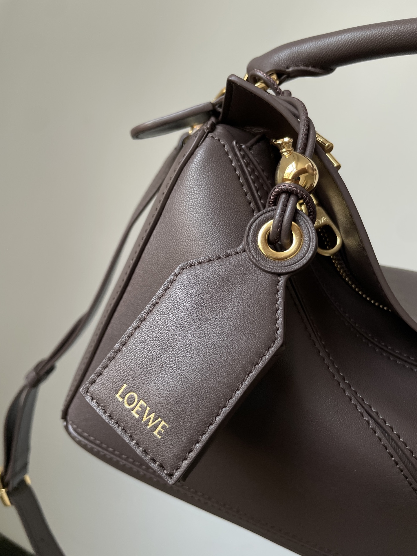 Loewe Mini Featherlight Puzzle bag in nappa lambskin