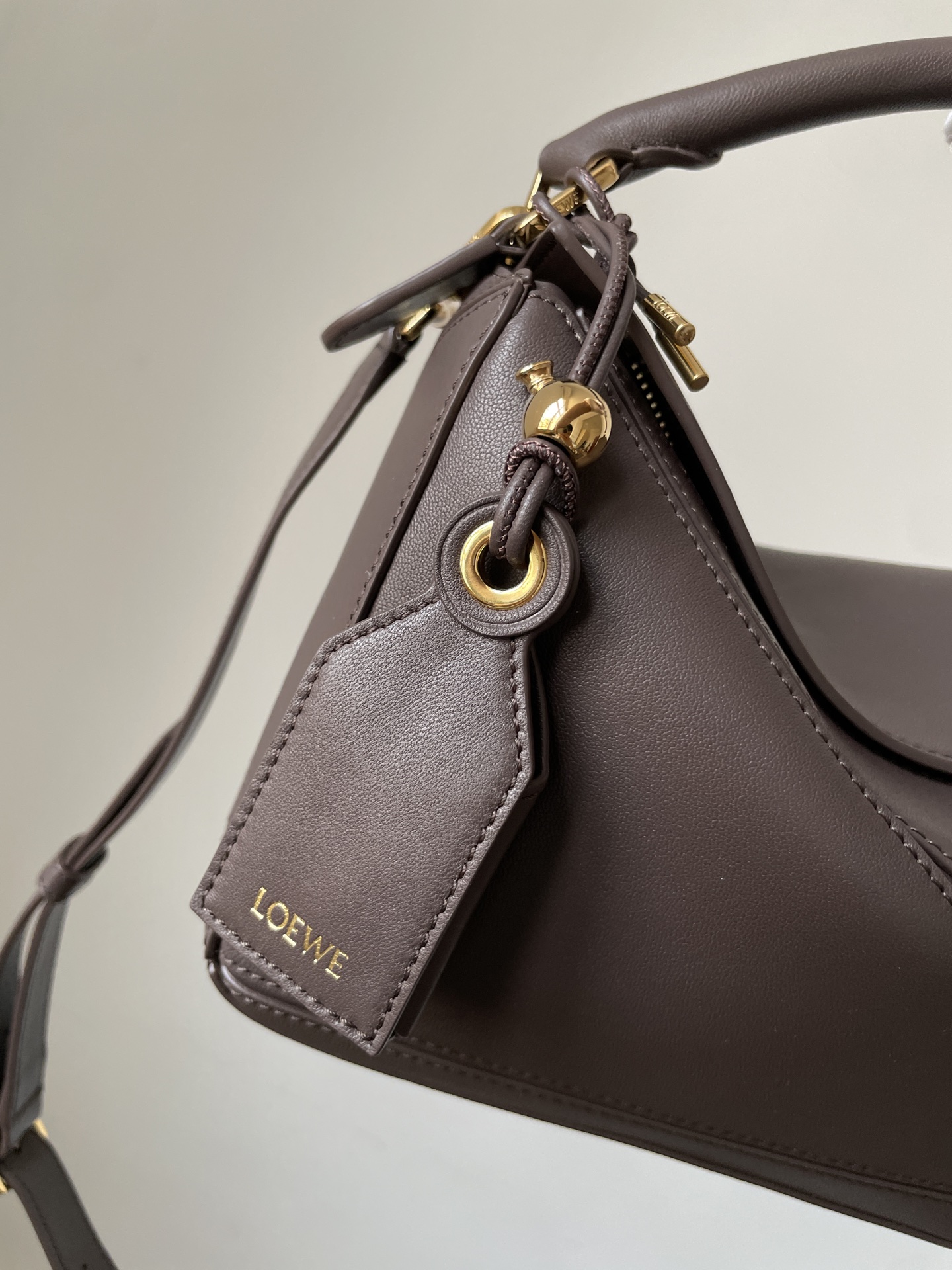 Loewe Mini Featherlight Puzzle bag in nappa lambskin