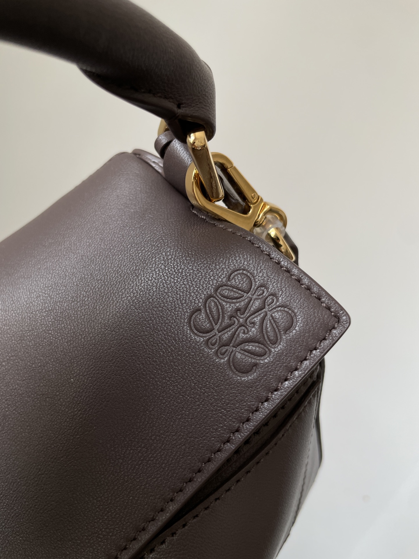 Loewe Mini Featherlight Puzzle bag in nappa lambskin