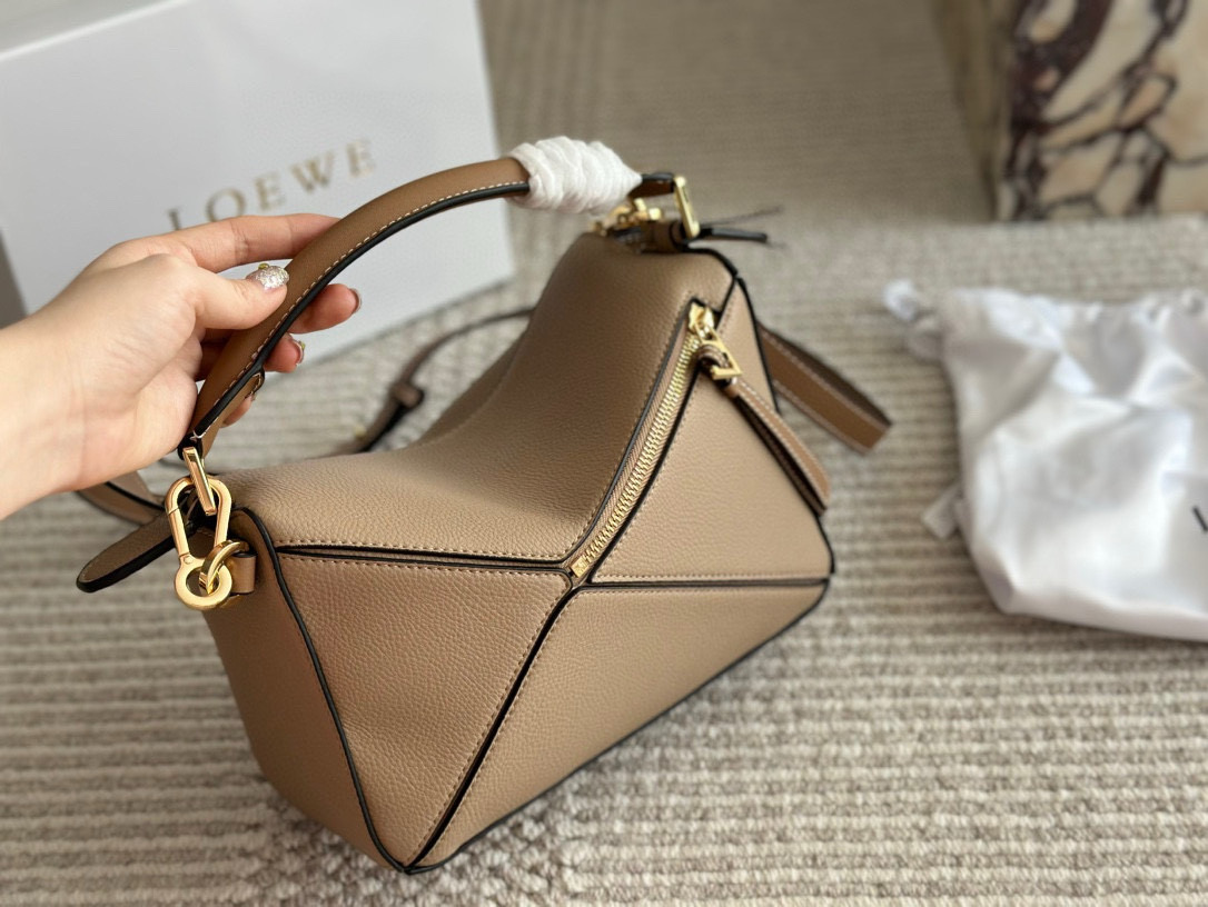 Loewe Mini Featherlight Puzzle bag in nappa lambskin