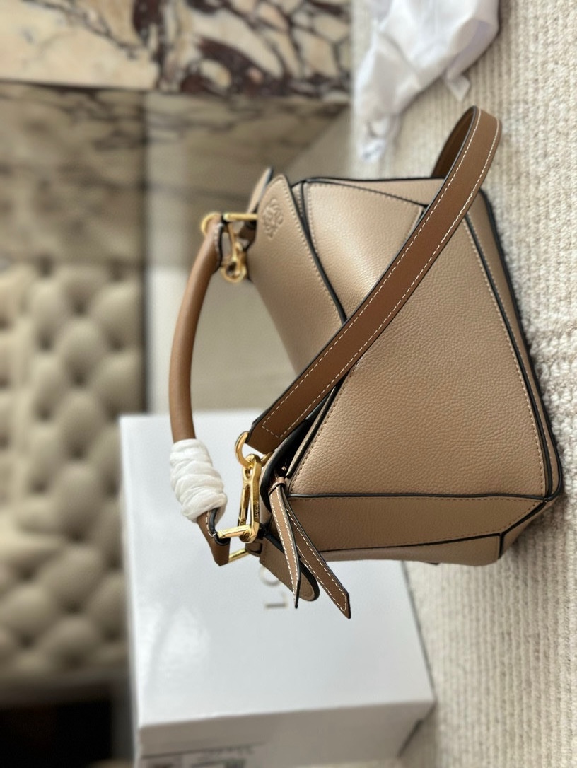 Loewe Mini Featherlight Puzzle bag in nappa lambskin