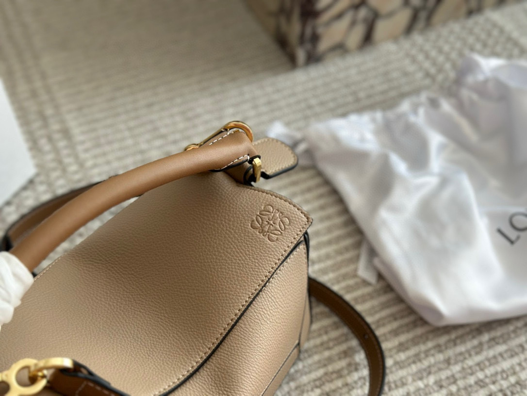 Loewe Mini Featherlight Puzzle bag in nappa lambskin