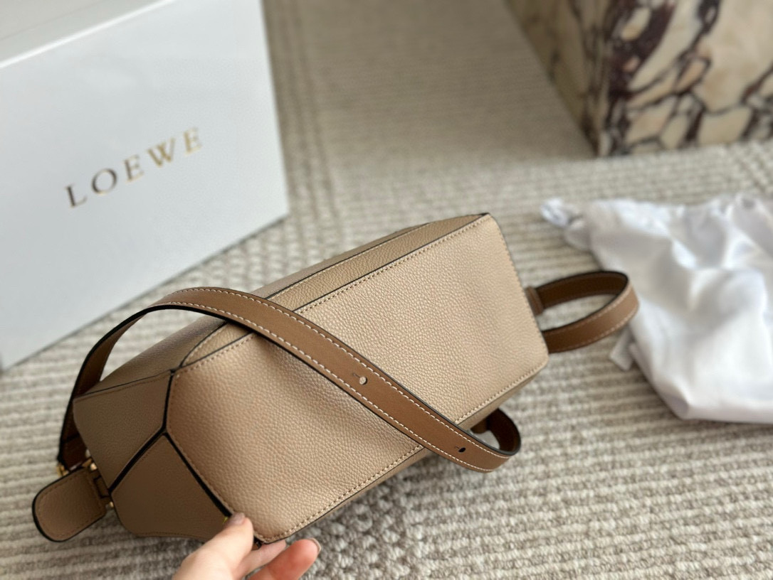 Loewe Mini Featherlight Puzzle bag in nappa lambskin