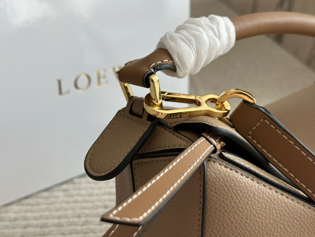 Loewe Mini Featherlight Puzzle bag in nappa lambskin