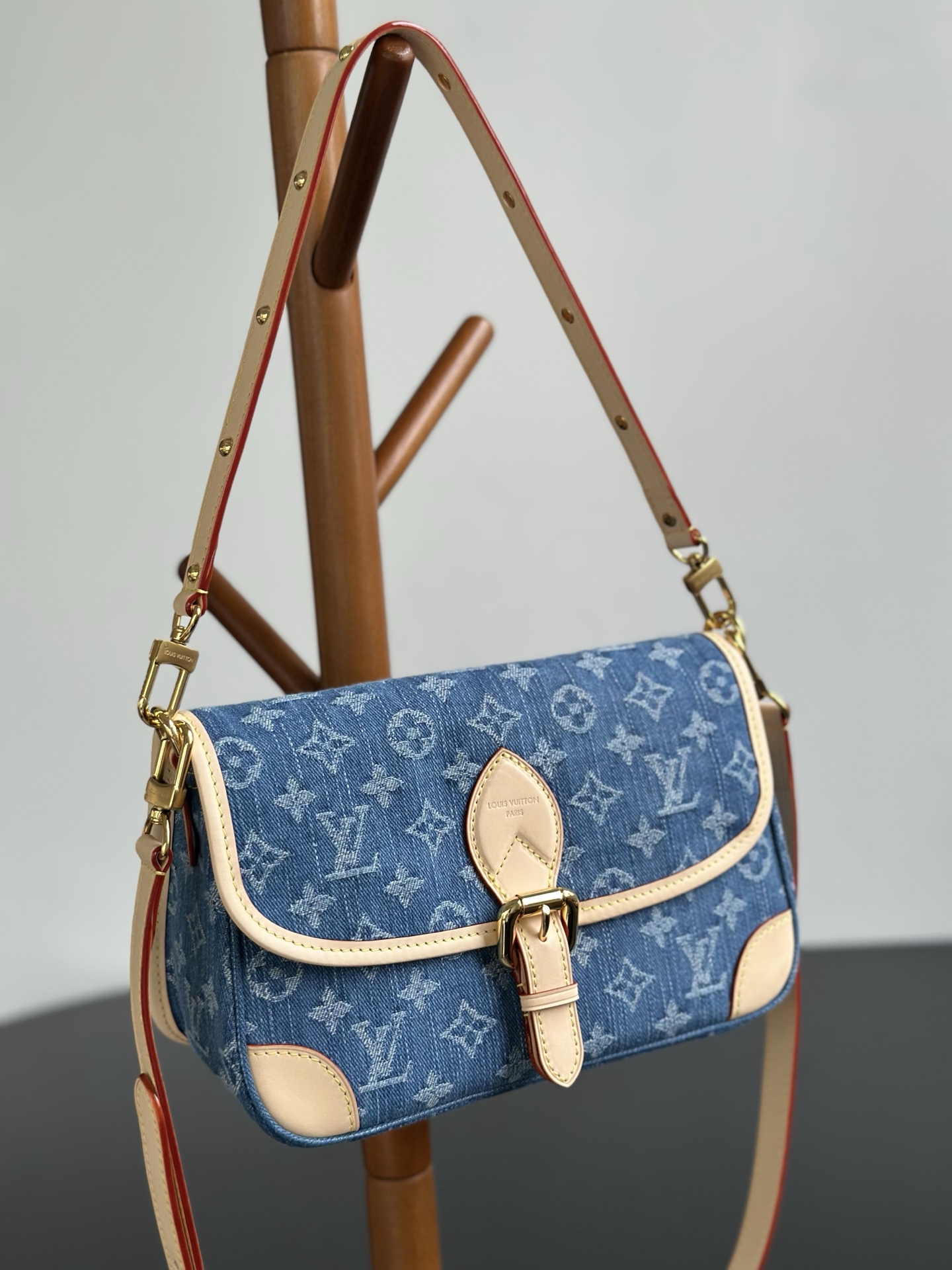 LOUIS VUITTON M13070 Diane Demin Handbag