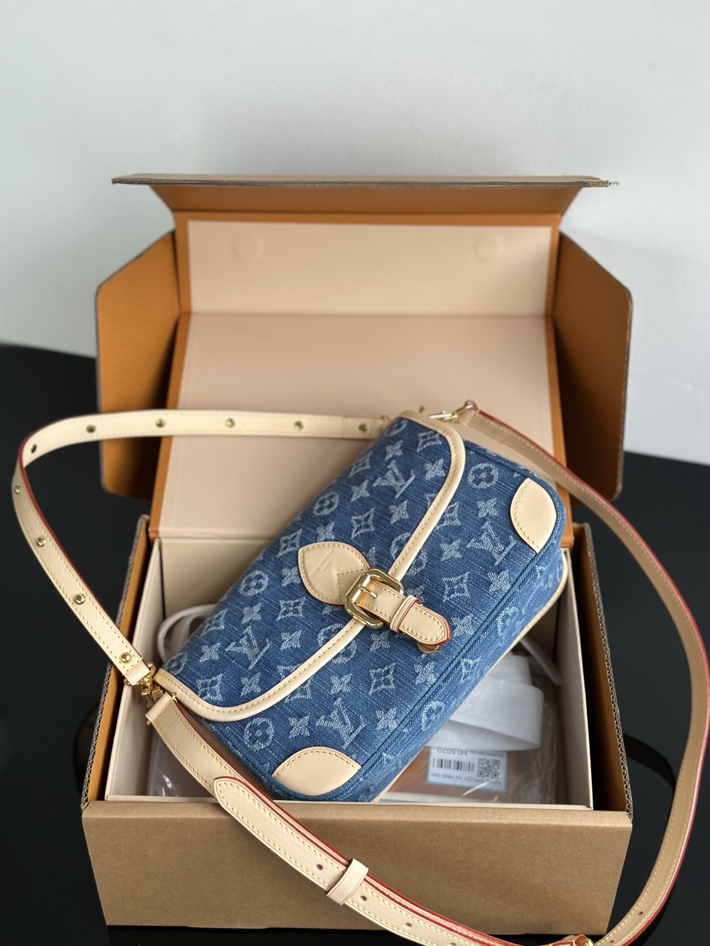 LOUIS VUITTON M13070 Diane Demin Handbag