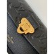 LOUIS VUITTON Empreinte Vavin Chain Wallet Black M67839 LOUIS VUITTON Empreinte Vavin Chain Wallet Black M67839