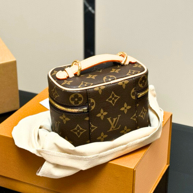 LOUIS VUITTON  Monogram Nice Nano Vanity Case