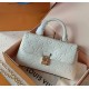 LOUIS VUITTON Nano Madeleine White