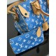 LOUIS VUITTON Speedy P9 Bandoulière 30 Monogram, Blue
