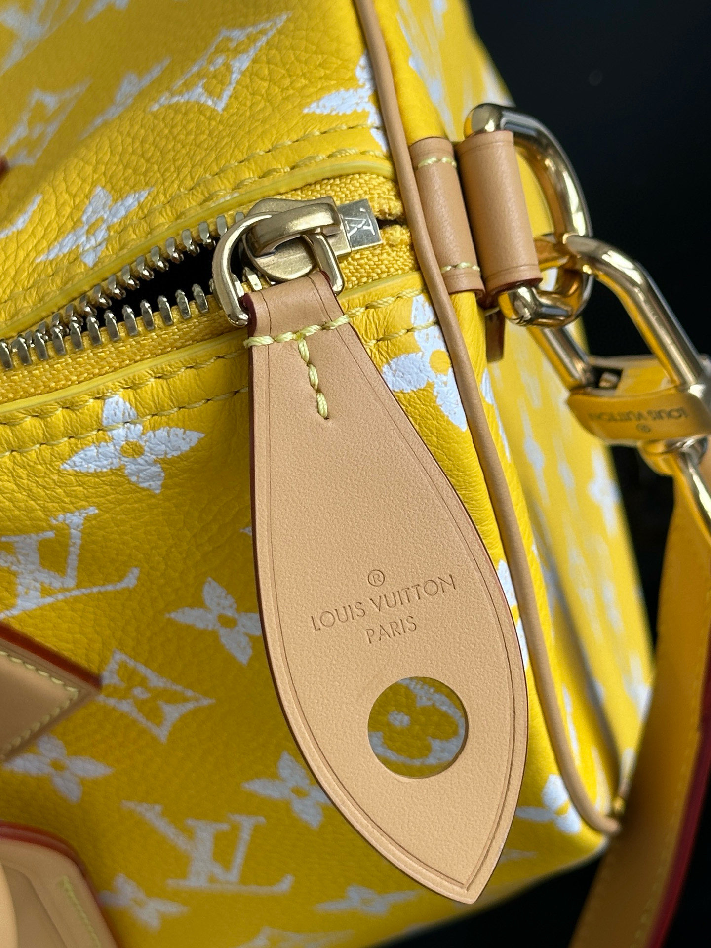 LOUIS VUITTON Speedy P9 Bandoulière 30 Monogram Yellow