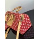 LOUIS VUITTON Speedy P9 Bandoulière 30 Monogram Red