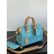 LOUIS VUITTON Speedy P9 Bandoulière 30 Monogram Turquoise
