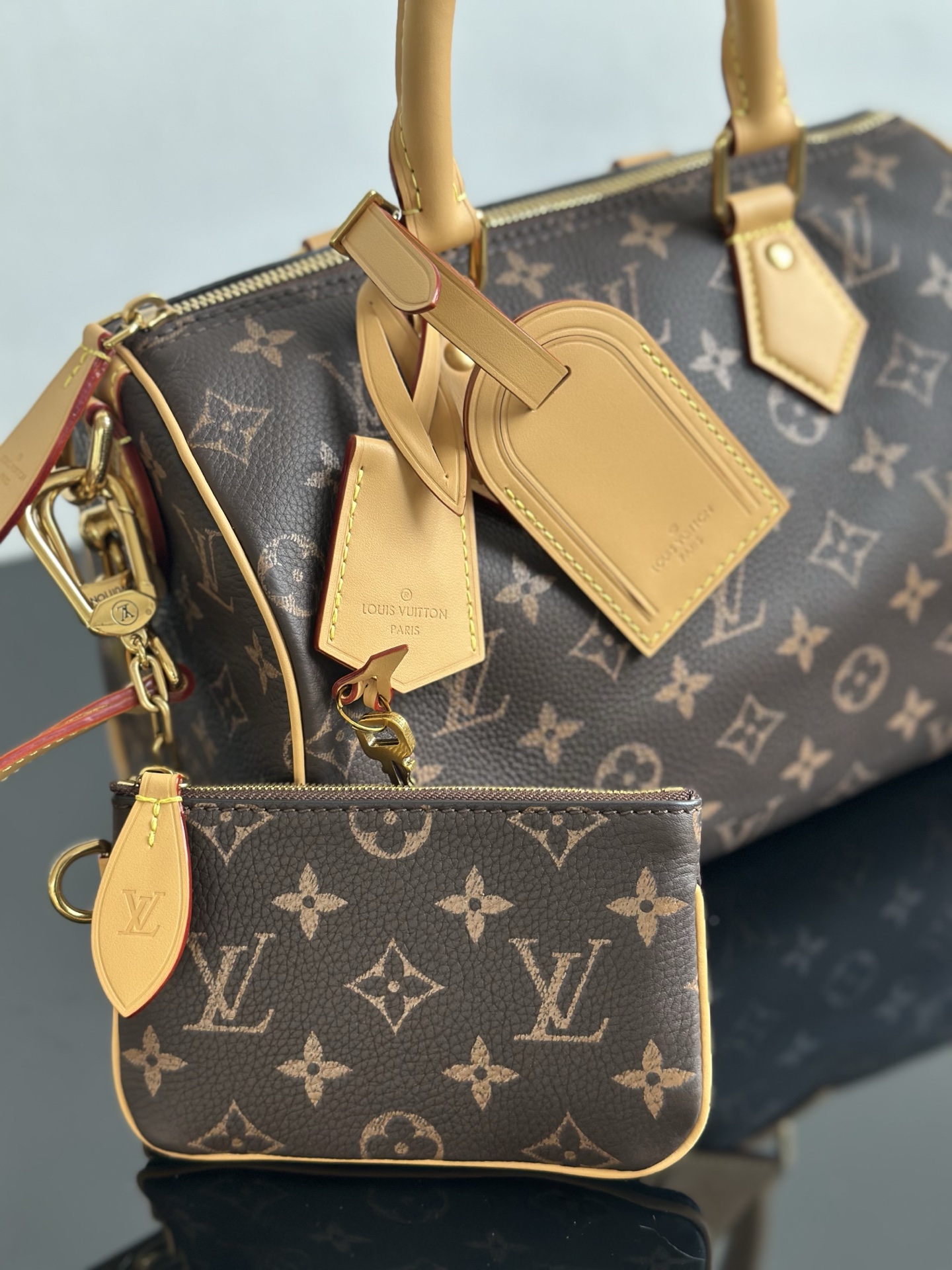 LOUIS VUITTON Speedy P9 Bandoulière 30 Monogram Monogram