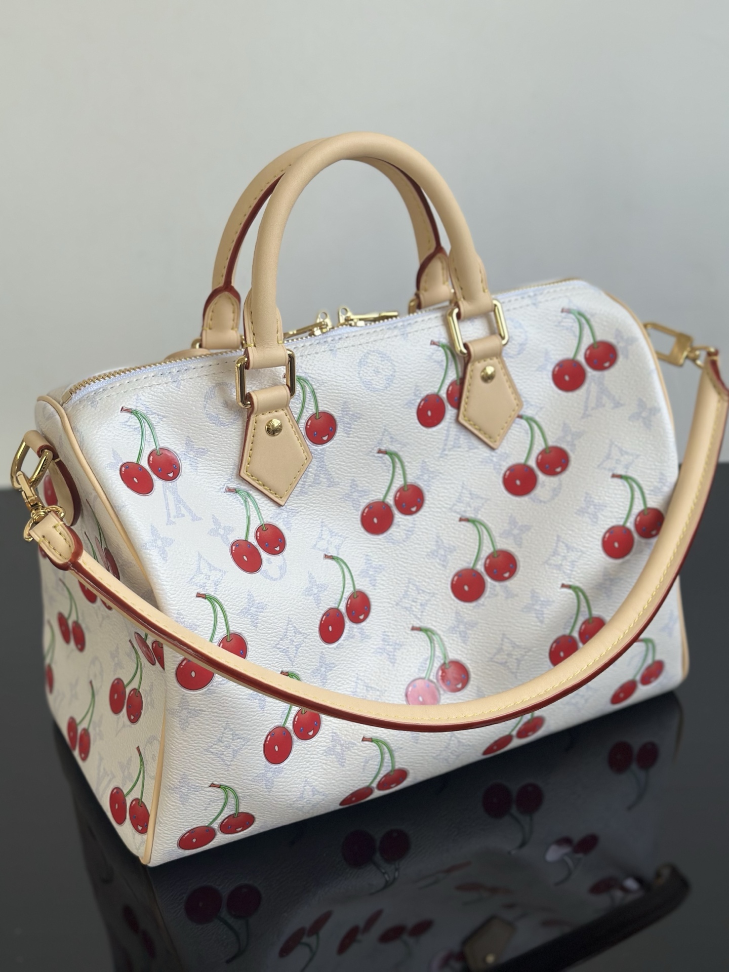 LOUIS VUITTON LV x TM Speedy Soft Bandoulière 30 Other Monogram Canvas