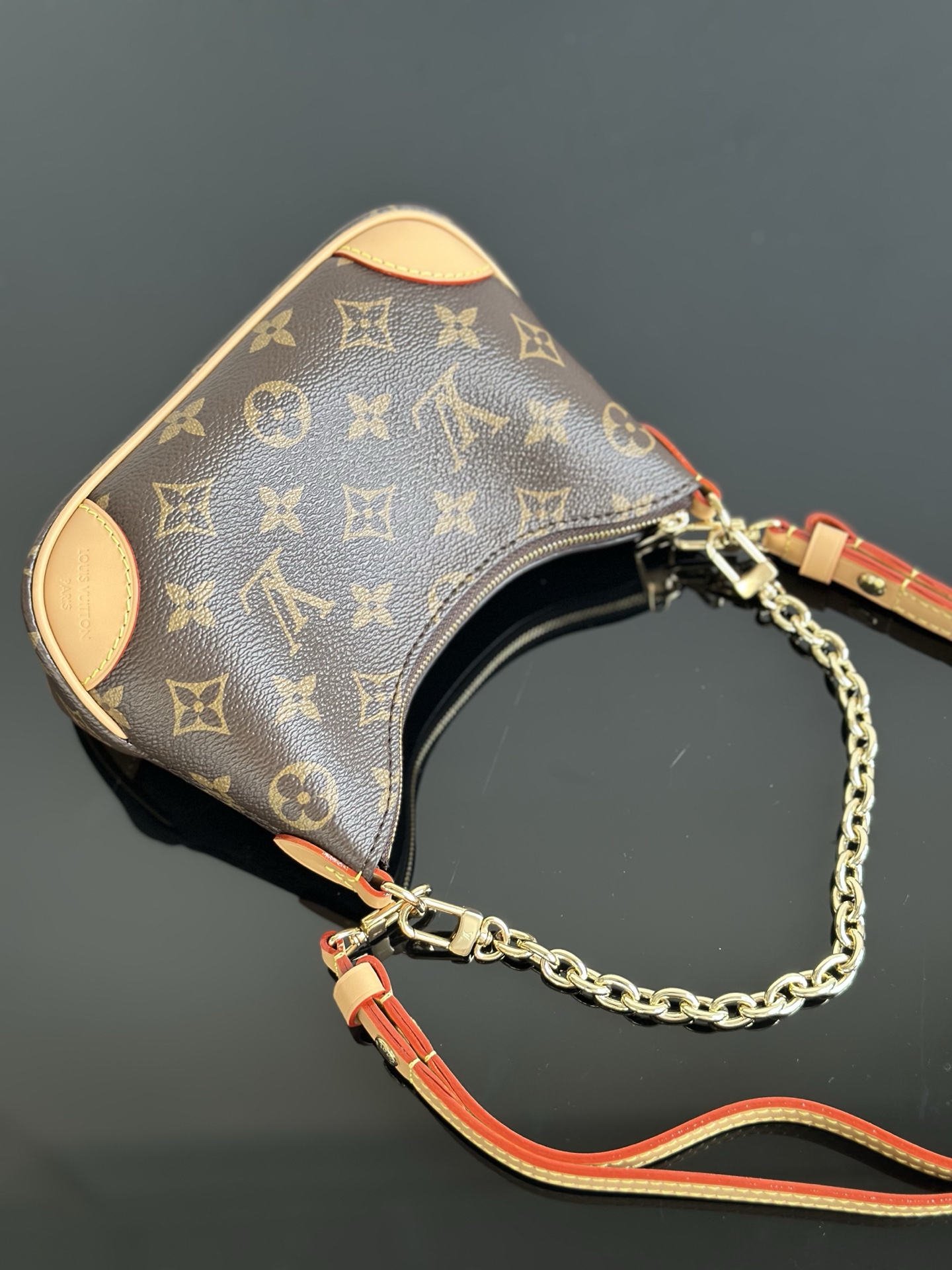 LOUIS VUITTON Nano Boulogne Monogram Handbags 