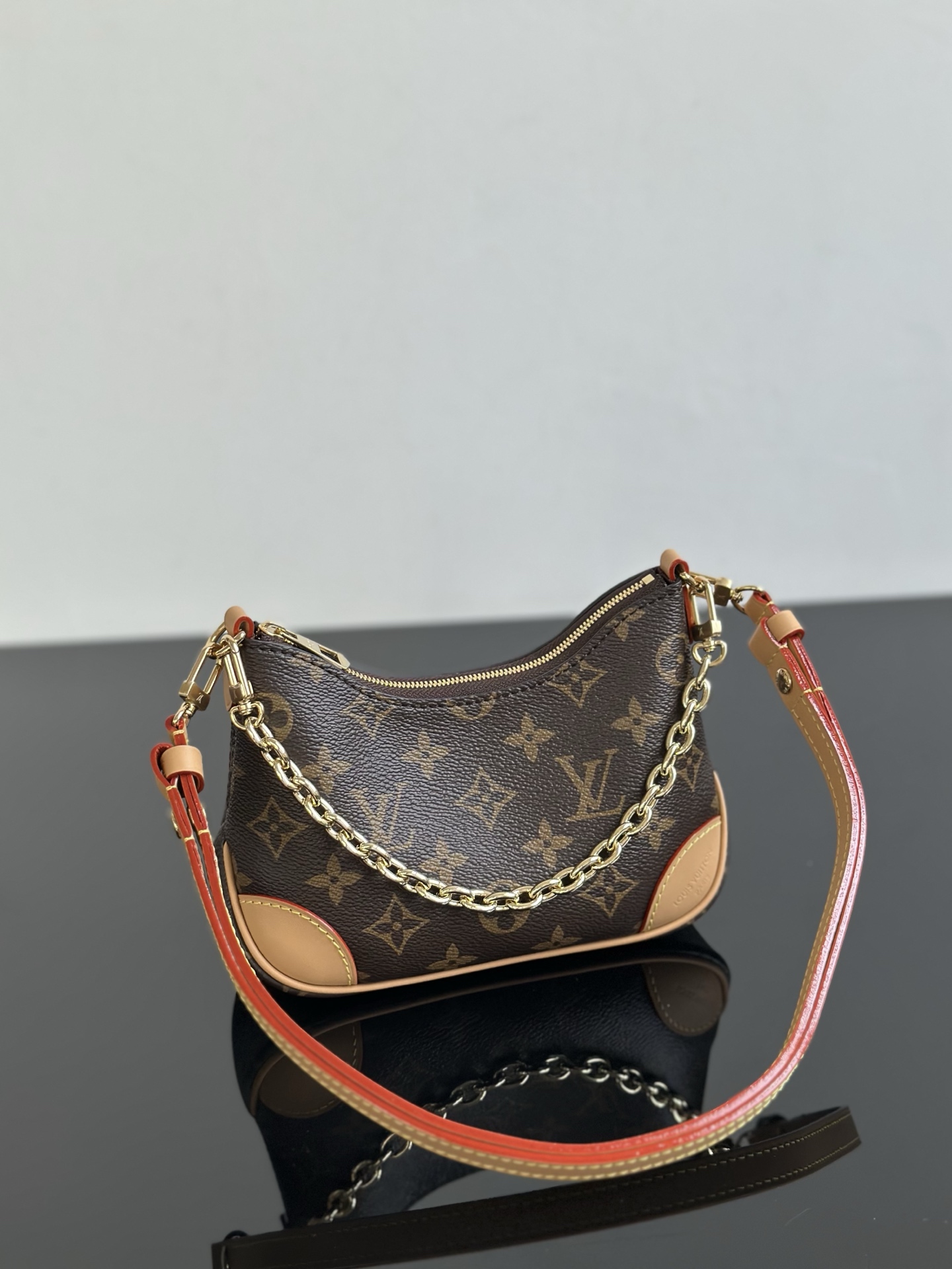 LOUIS VUITTON Nano Boulogne Monogram Handbags 