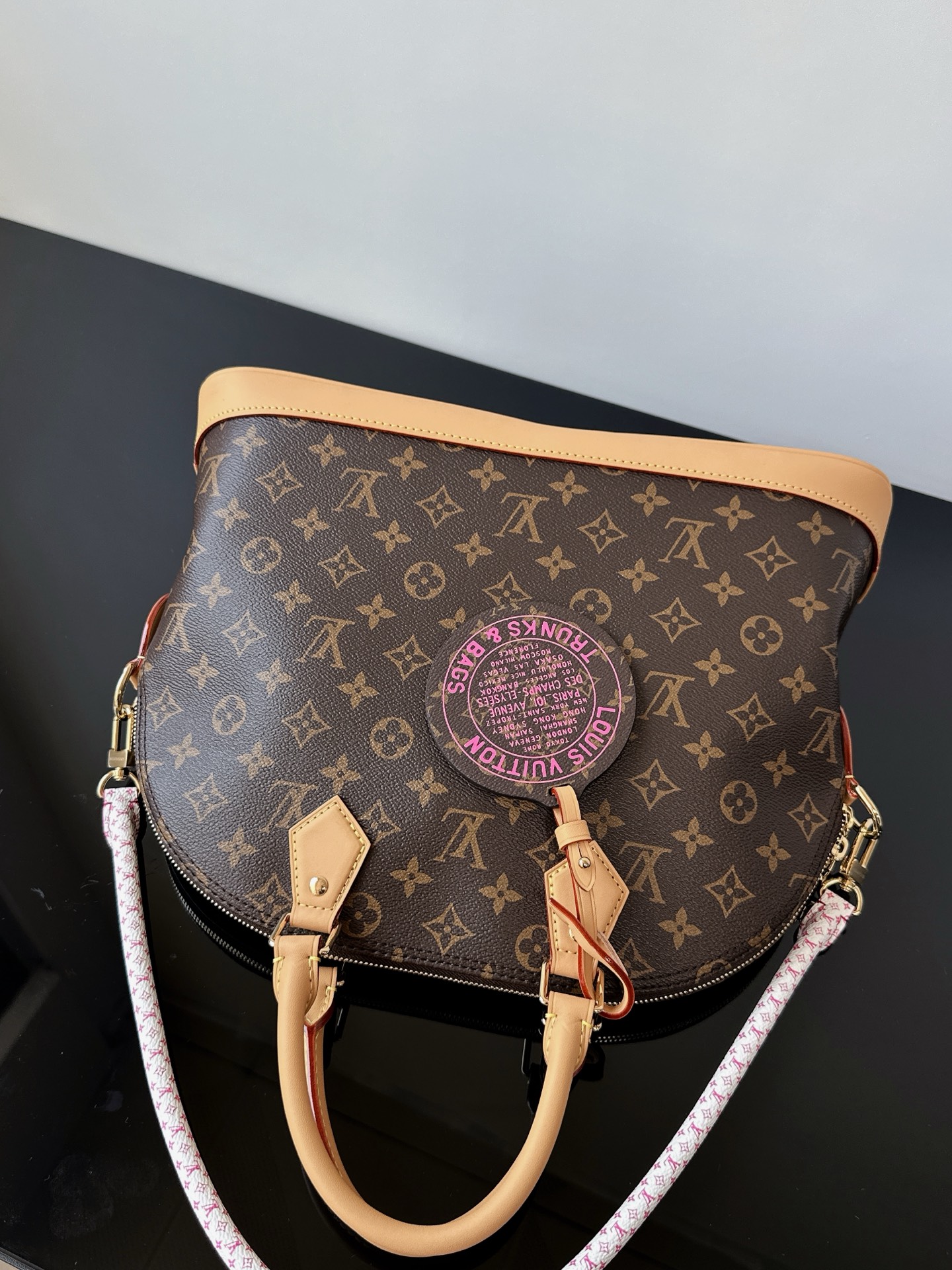LOUIS VUITTON Alma MM Monogram Women Handbags