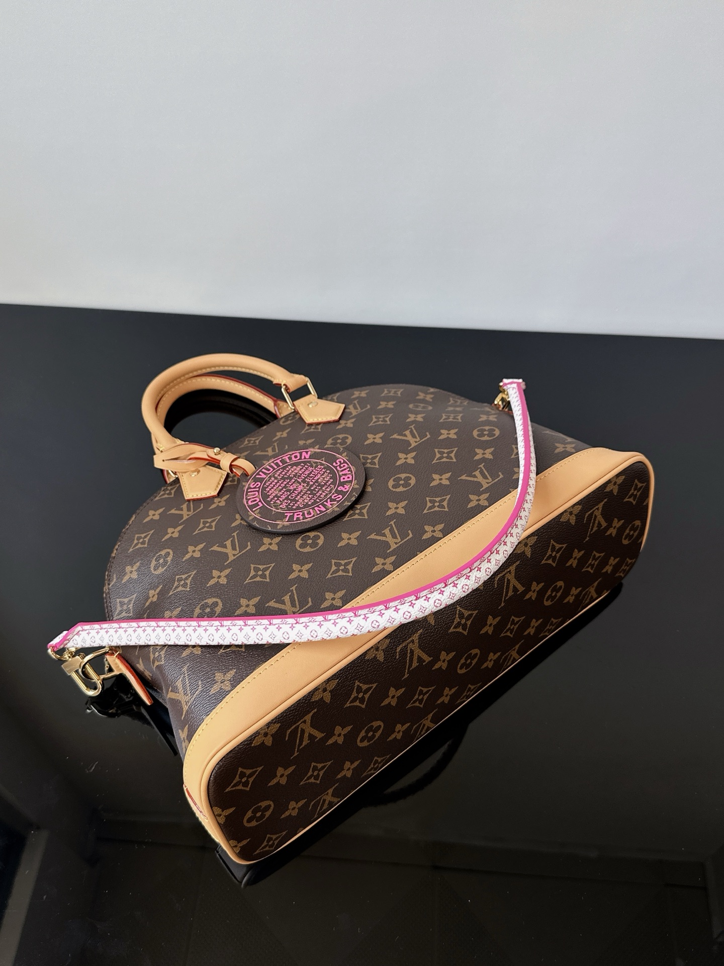LOUIS VUITTON Alma MM Monogram Women Handbags