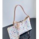 LOUIS VUITTON LV x TM Monogram Multicolor CarryAll PM White LOUIS VUITTON LV x TM Monogram Multicolor CarryAll PM White