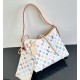 LOUIS VUITTON LV x TM Monogram Multicolor CarryAll PM White LOUIS VUITTON LV x TM Monogram Multicolor CarryAll PM White