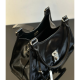 PRADA Spring 2025 Runway Collection Waxed Leather Shoulder Bag PRADA Spring 2025 Runway Collection Waxed Leather Shoulder Bag