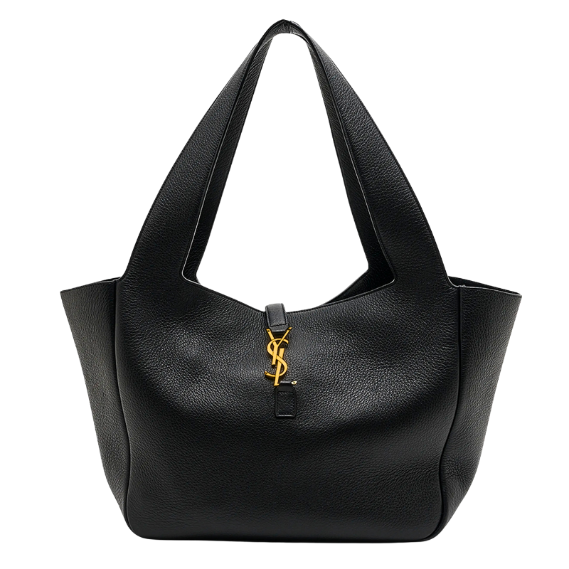 SAINT LAURENT le 5 à 7 bea in grained leather Handbag