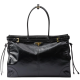 PRADA Bonnie  leather handbag, Black