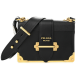 PRADA City Calf Saffiano Cahier Bag Black