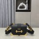 PRADA City Calf Saffiano Cahier Bag Black