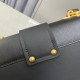 PRADA City Calf Saffiano Cahier Bag Black