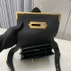 PRADA City Calf Saffiano Cahier Bag Black