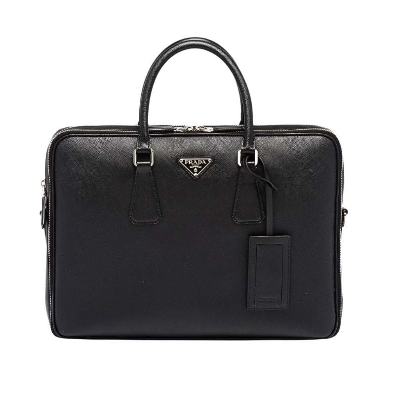 PRADA Saffiano leather briefcase
