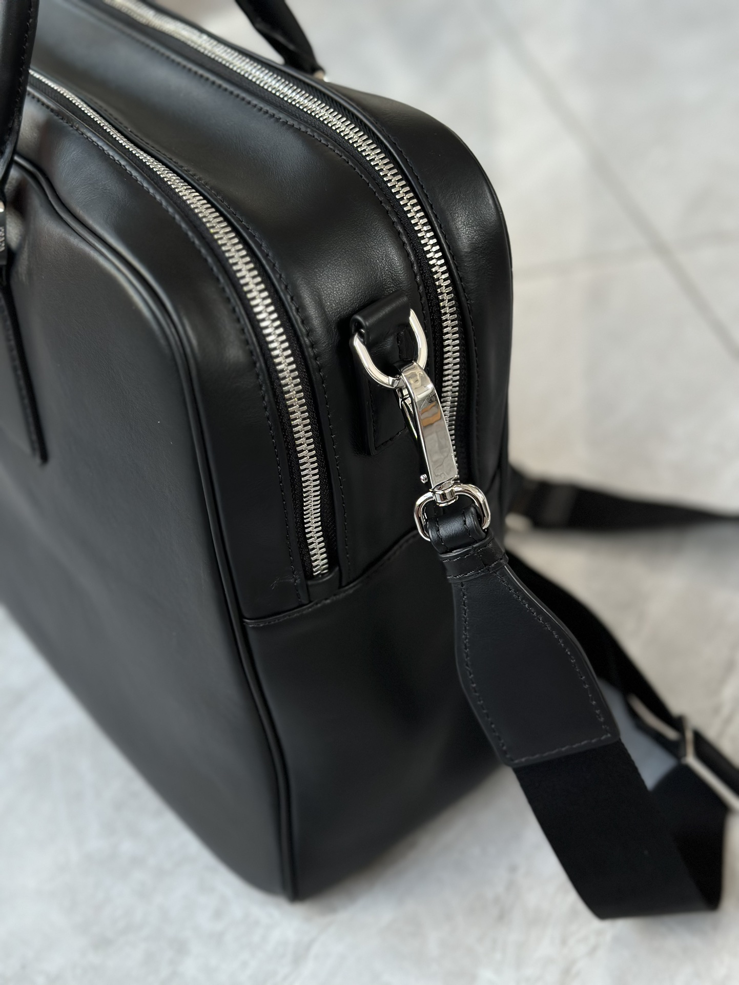 PRADA Saffiano leather briefcase