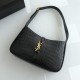 SAINT LAURENT Handbag Crocodile-embossed leather SAINT LAURENT Handbag Crocodile-embossed leather