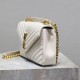 SAINT LAURENT medium College leather cross body bag White SAINT LAURENT medium College leather cross body bag White