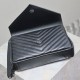 SAINT LAURENT medium College leather cross body bag All Black SAINT LAURENT medium College leather cross body bag All Black