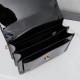 SAINT LAURENT Jamie Lacquered leather handbag Black SAINT LAURENT Jamie Lacquered leather handbag Black