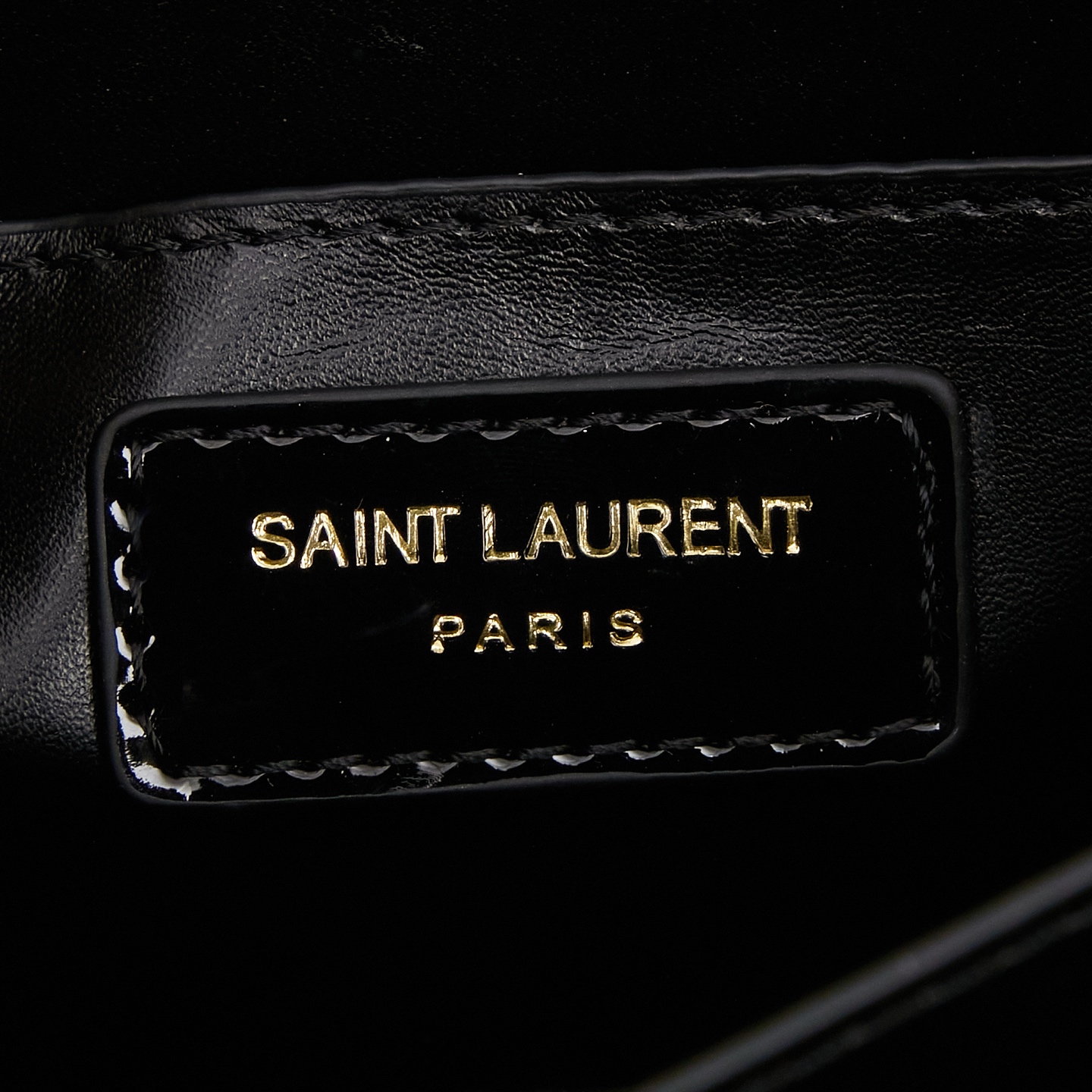 SAINT LAURENT Jamie Lacquered leather handbag Black SAINT LAURENT Jamie Lacquered leather handbag Black