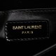 SAINT LAURENT Jamie Lacquered leather handbag Black SAINT LAURENT Jamie Lacquered leather handbag Black
