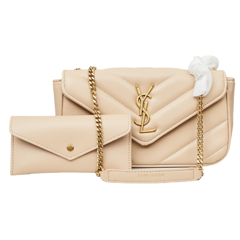 SAINT LAURENT  LouLou Leather Handbag 6146