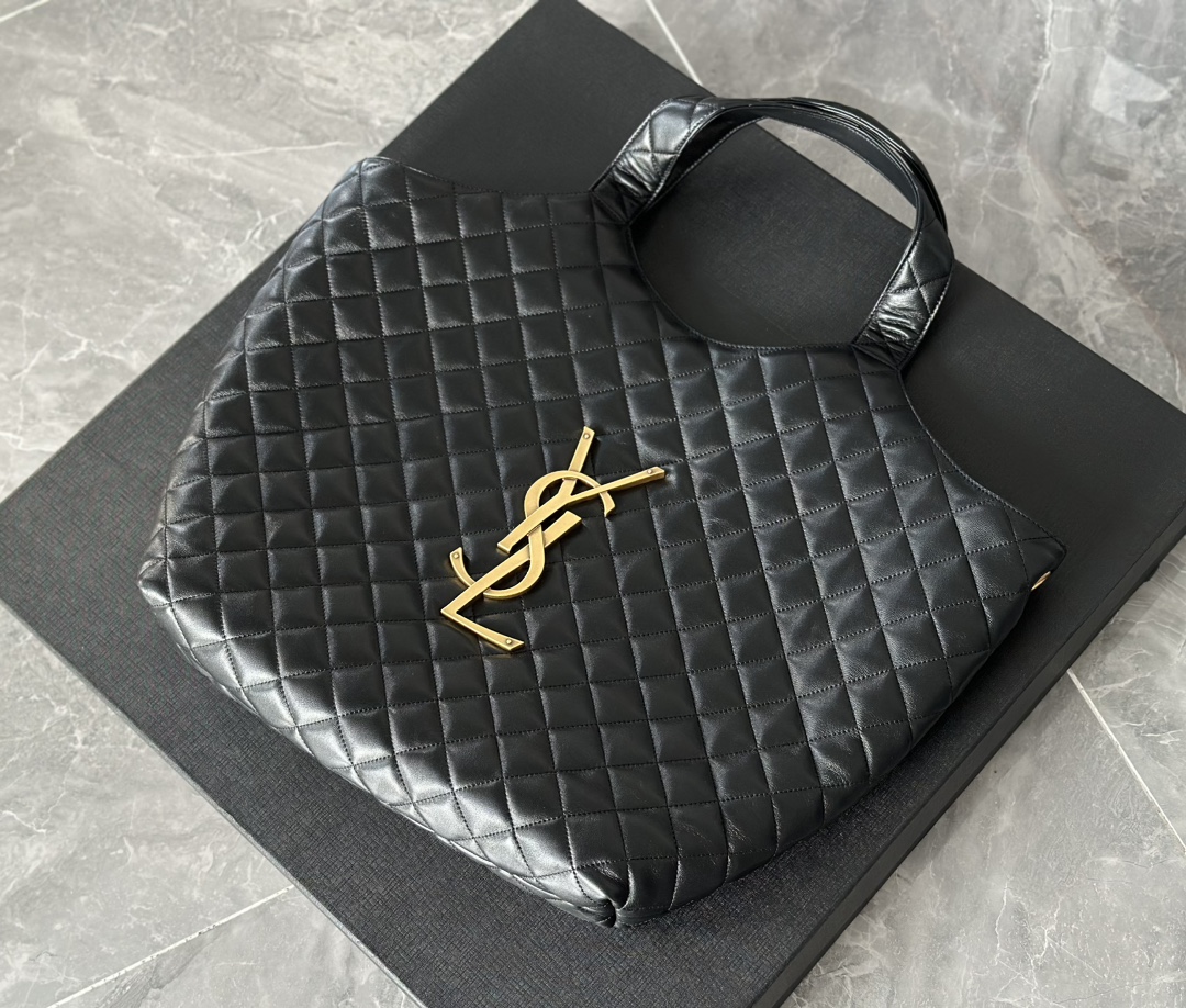 SAINT LAURENT ICARE in quilted lambskin Handbag