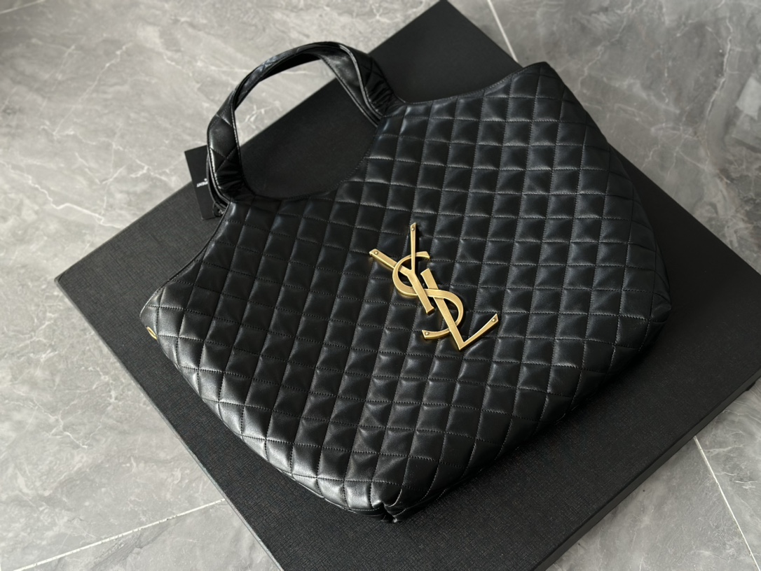 SAINT LAURENT ICARE in quilted lambskin Handbag