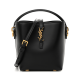 SAINT LAURENT Le 37 Leather Bucket Bag