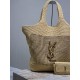 SAINT LAURENT ICARE IN RAFFIA Handbag
